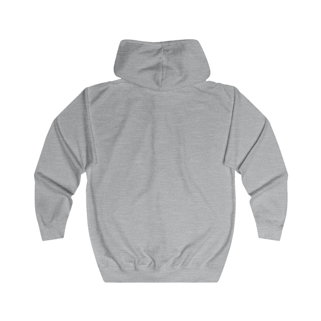 Chest Logo Full-Zip Hoodie – "You Met Me at a Very Chinese Time in My Life"