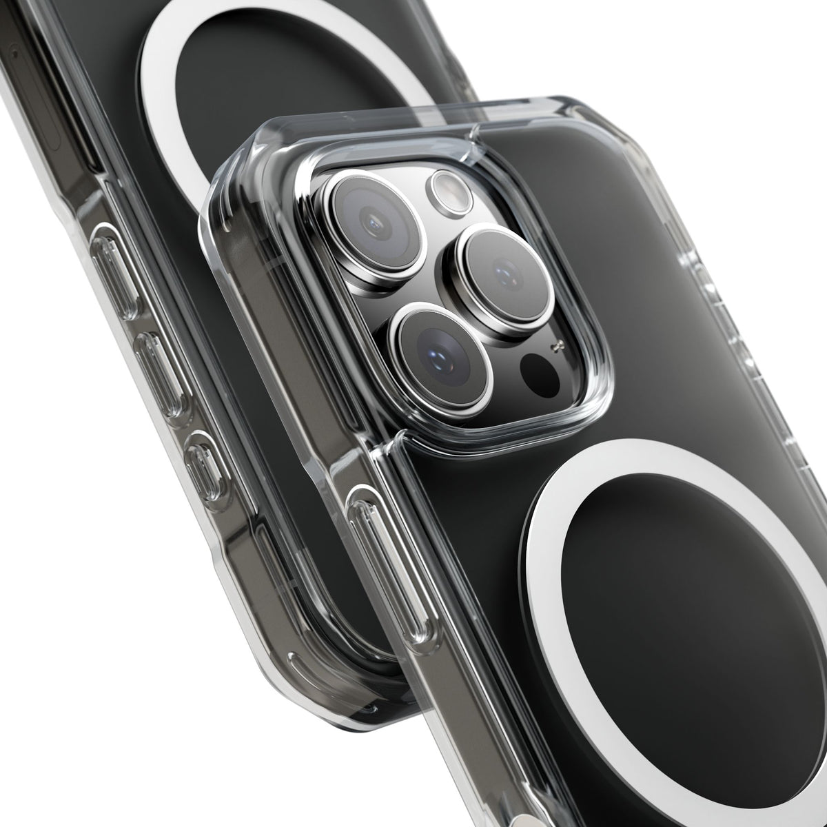 Magnetic Clear Impact Case – "You Met Me at a Very Chinese Time in My Life"