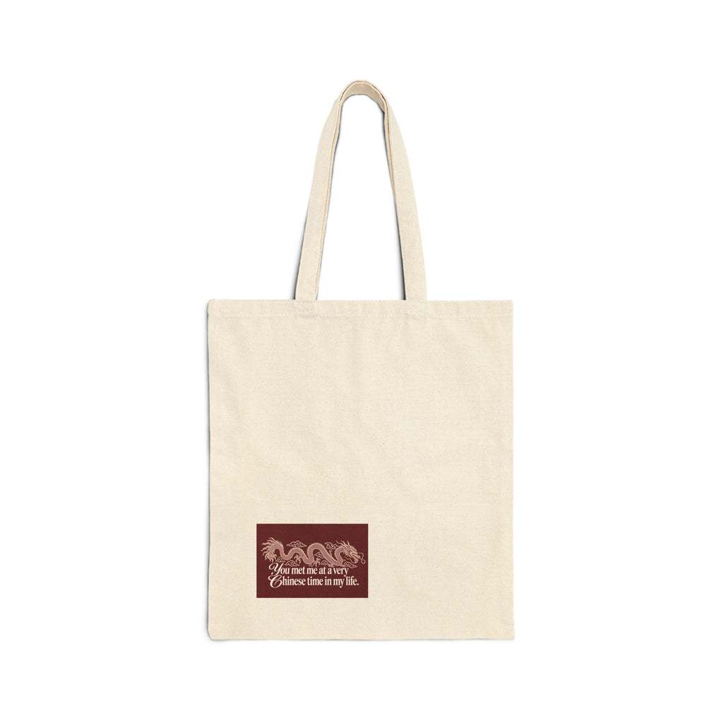 Cotton Canvas Tote Bag