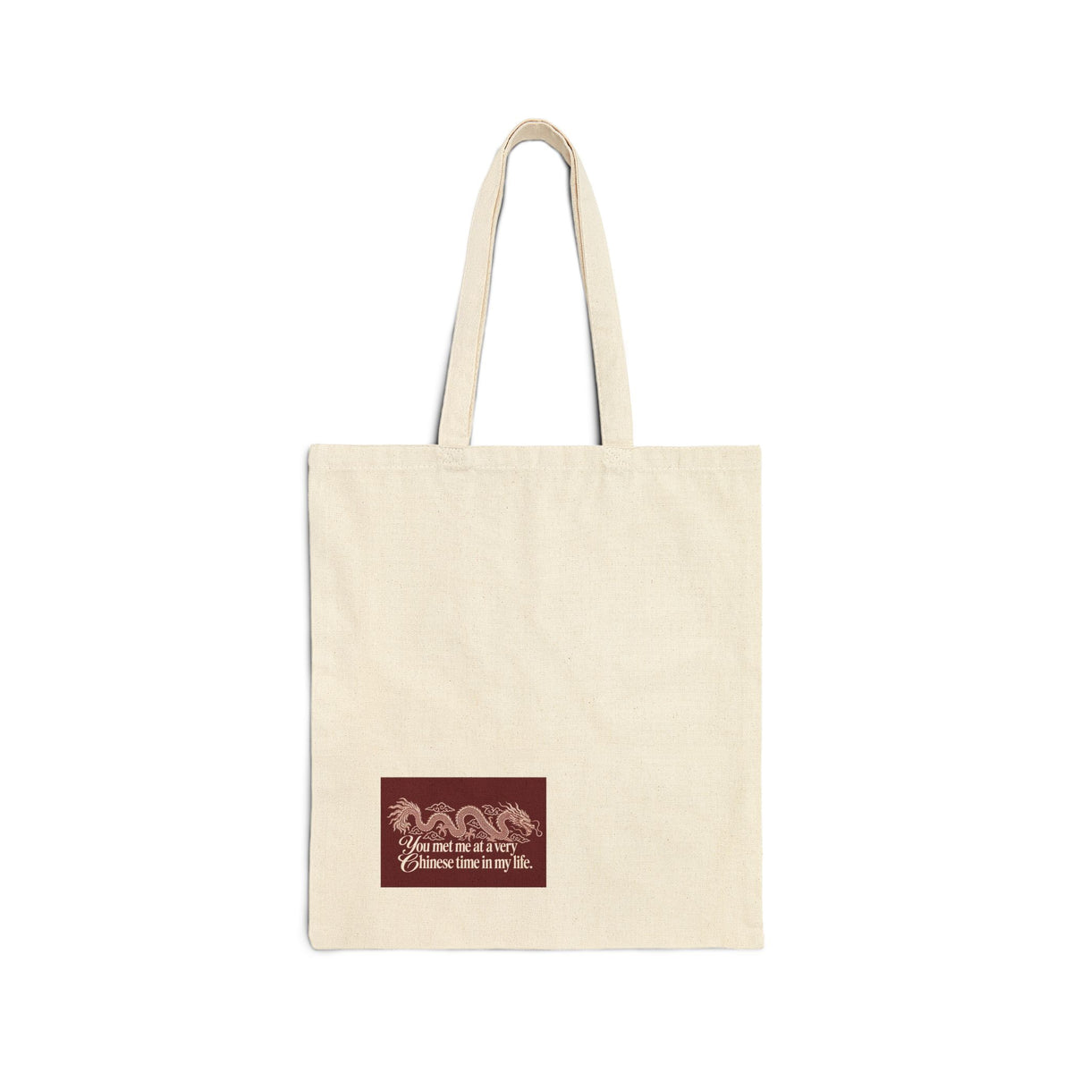 Cotton Canvas Tote Bag