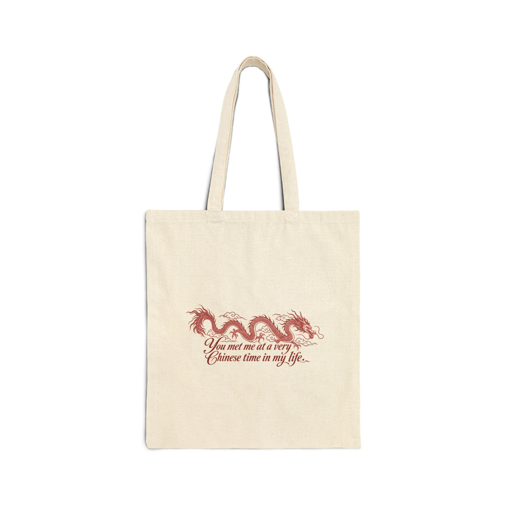 Cotton Canvas Tote Bag