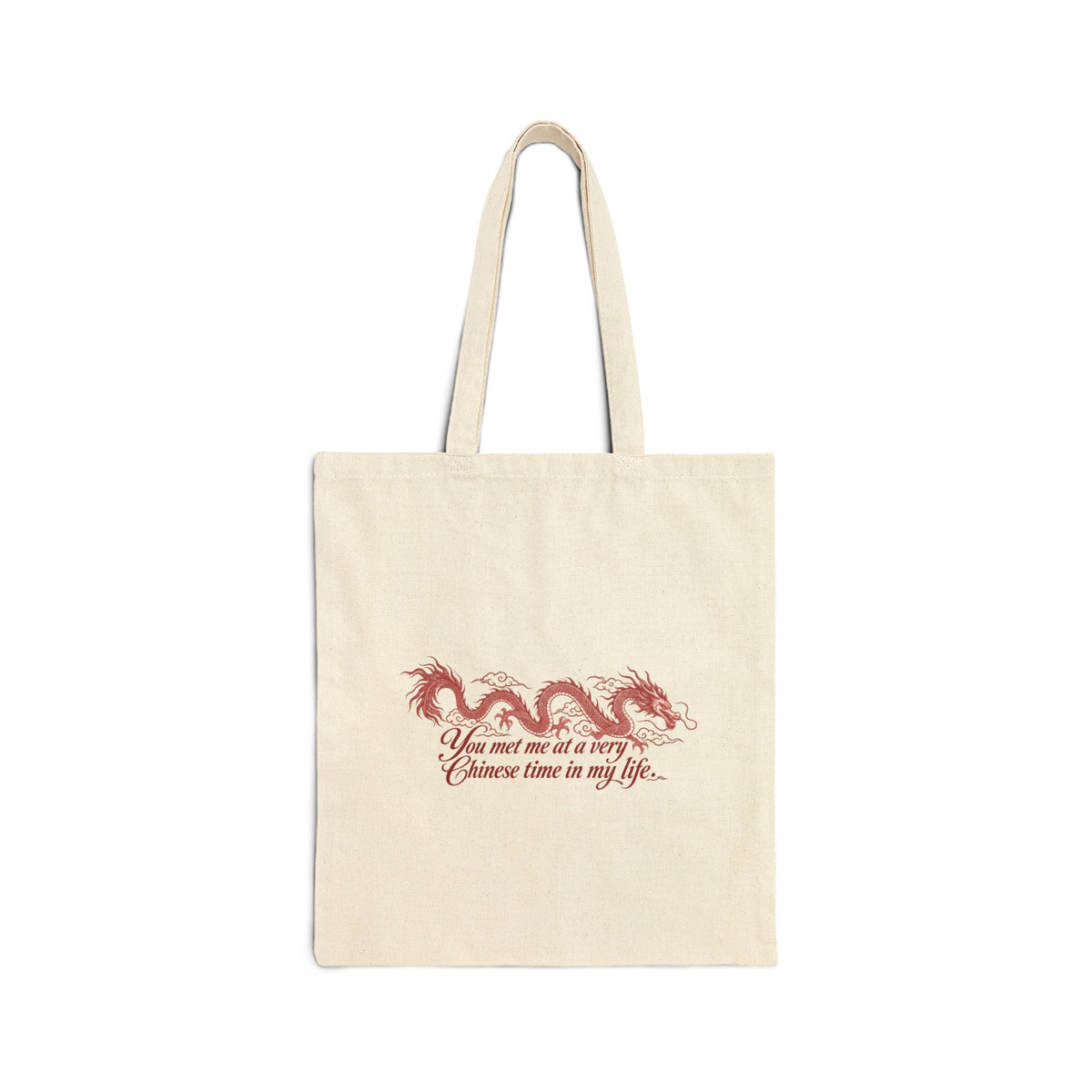 Cotton Canvas Tote Bag