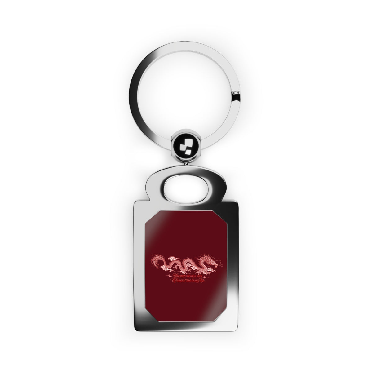 Rectangle Photo Keyring
