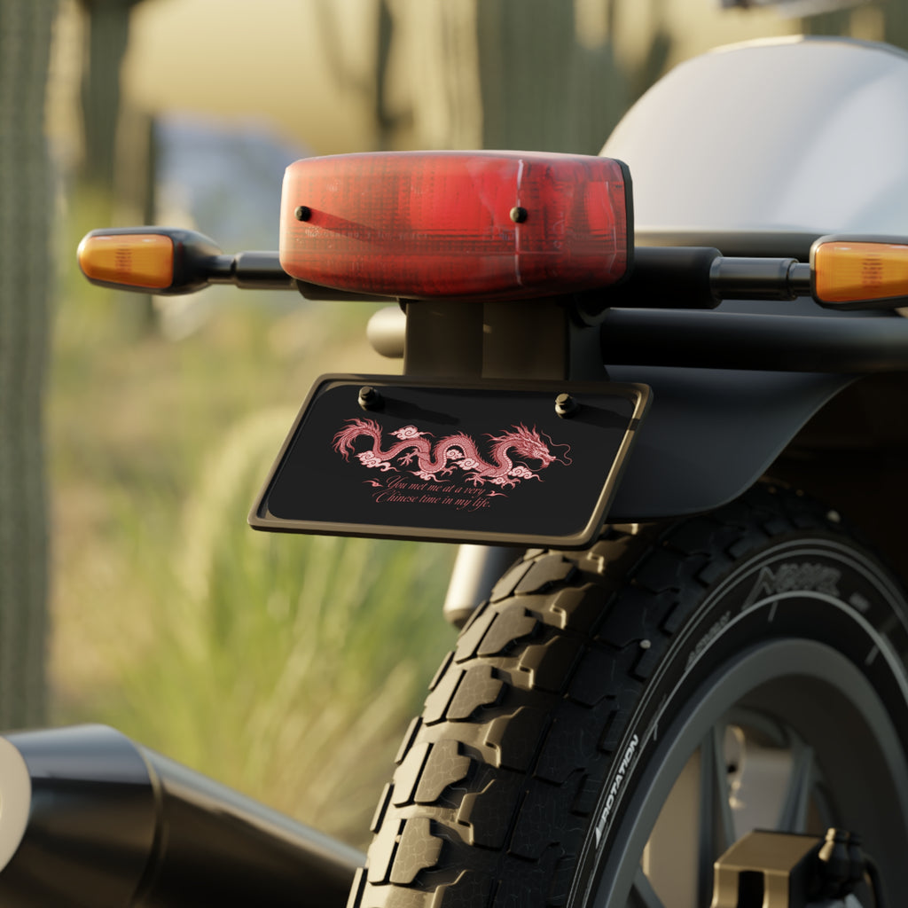 Mini License Plate