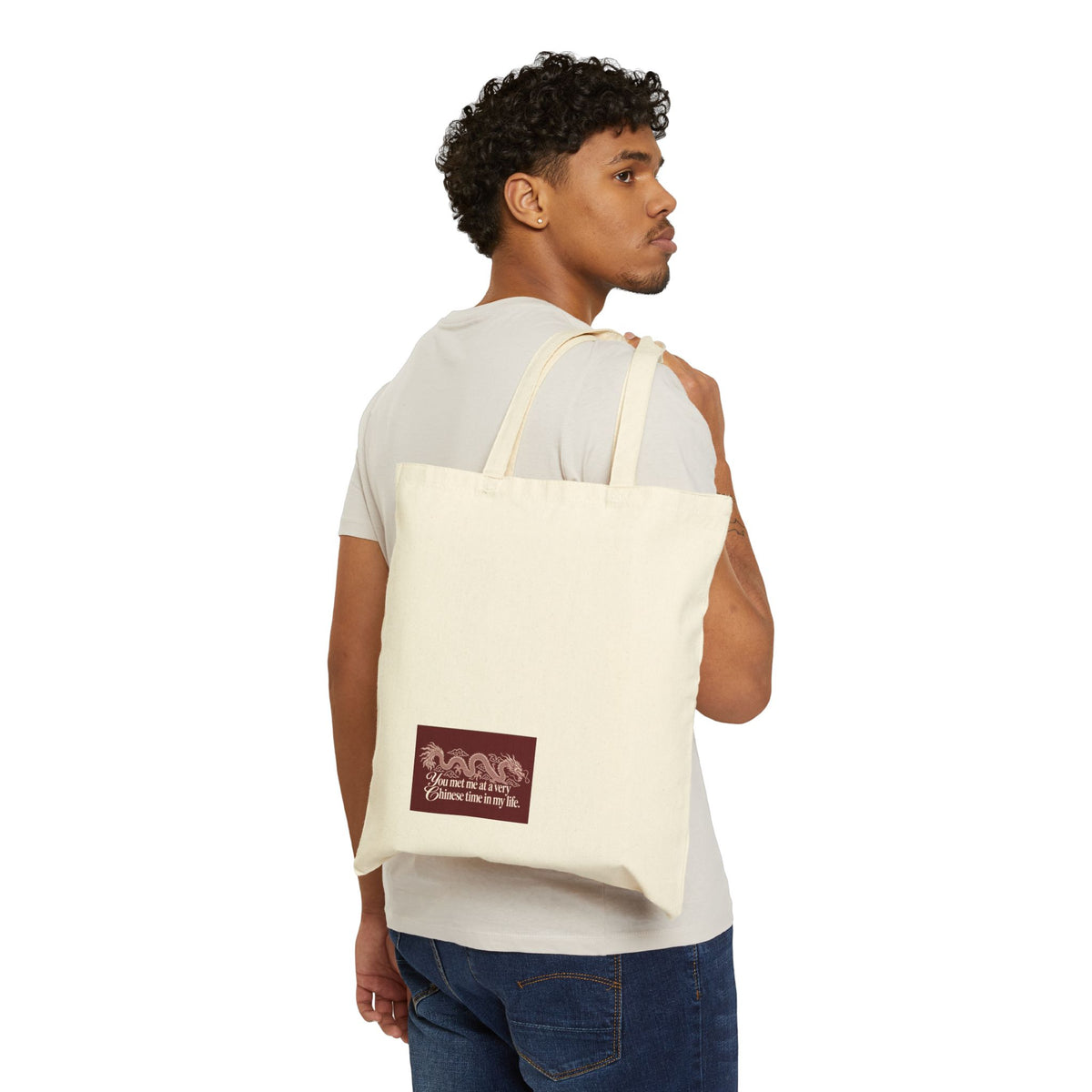 Cotton Canvas Tote Bag