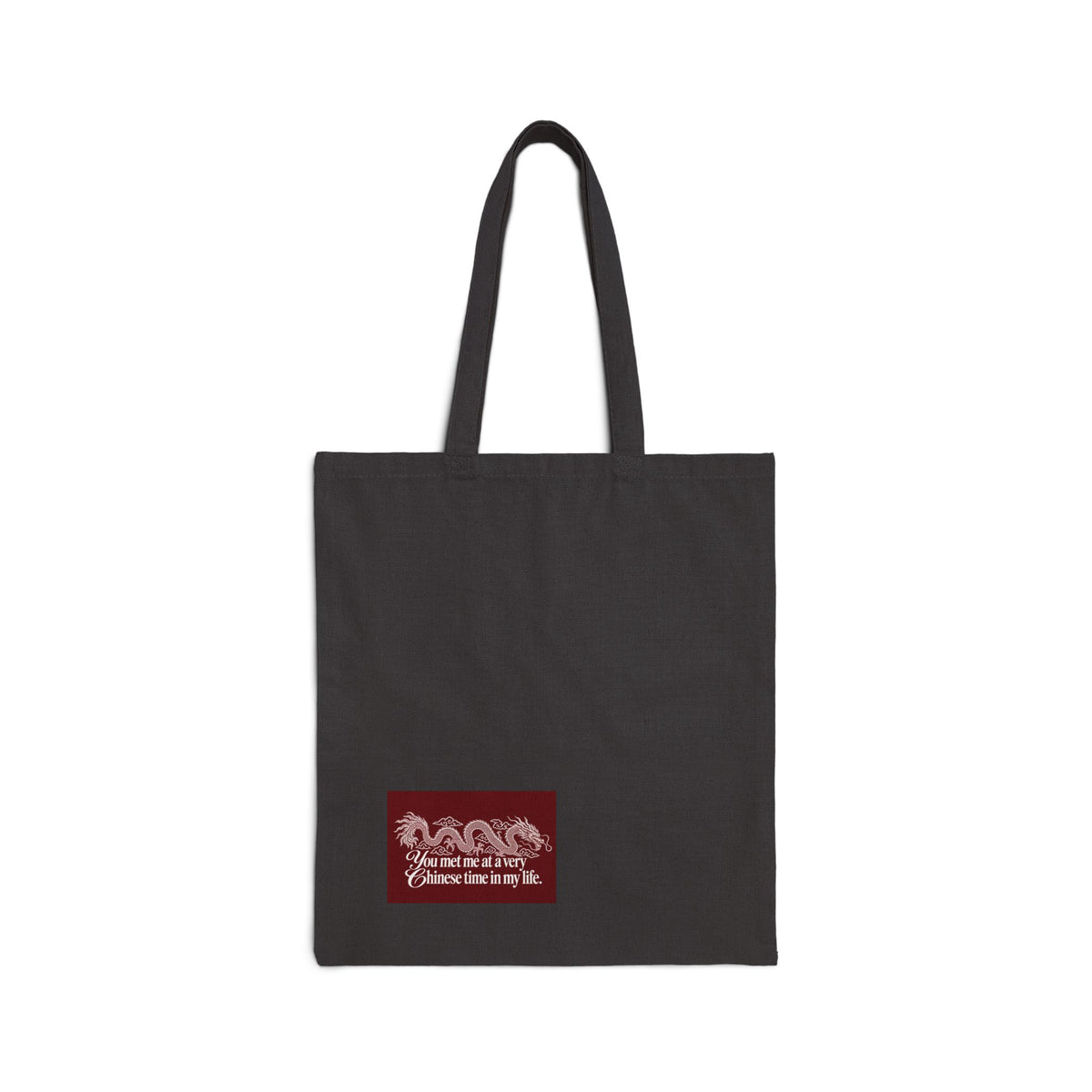 Cotton Canvas Tote Bag
