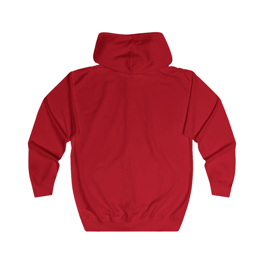 Chest Logo Full-Zip Hoodie – "You Met Me at a Very Chinese Time in My Life"