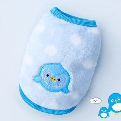 Gilet Polaire pour Petit Chien et Chat – Vêtement Chaud et Doux pour l’Automne et l’Hiver