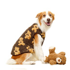 Manteau en Flanelle pour Chien et Chat – Vêtement Chaud pour l’Hiver, du Petit au Grand Gabarit