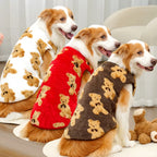 Manteau en Flanelle pour Chien et Chat – Vêtement Chaud pour l’Hiver, du Petit au Grand Gabarit