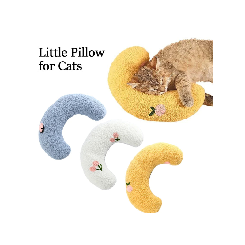 Petit coussin pour chat et petit chien – U-Shaped, doux et confortable