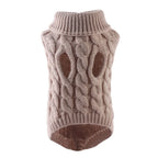 Pull chaud tricoté pour petit chien – Vêtement confortable pour l’automne et l’hiver