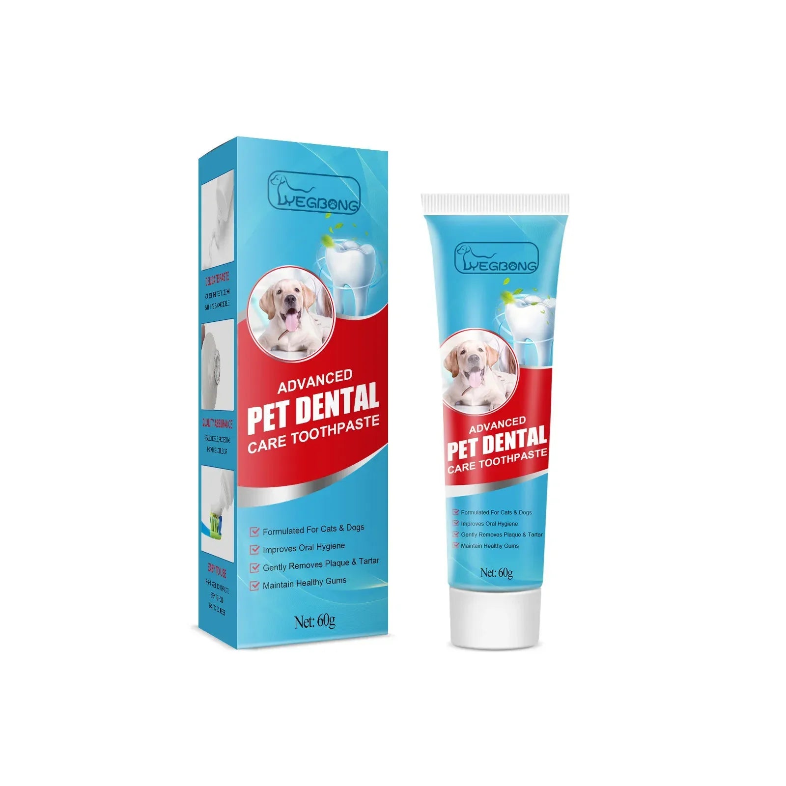 Dentifrice Dentaire pour Chien et Chat