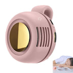 Portable Silent Mini Bladeless Electric Fan,Small fan Clip on Shirt Waist Mini Bladeless Fan Adjustable 3-Speed For Outdoor NEW