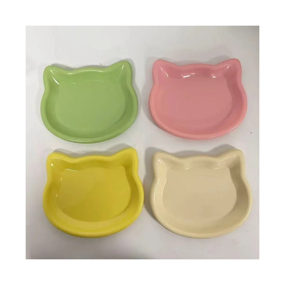 Gamelle Anti-Renversement pour Chat – Design Tête de Chat