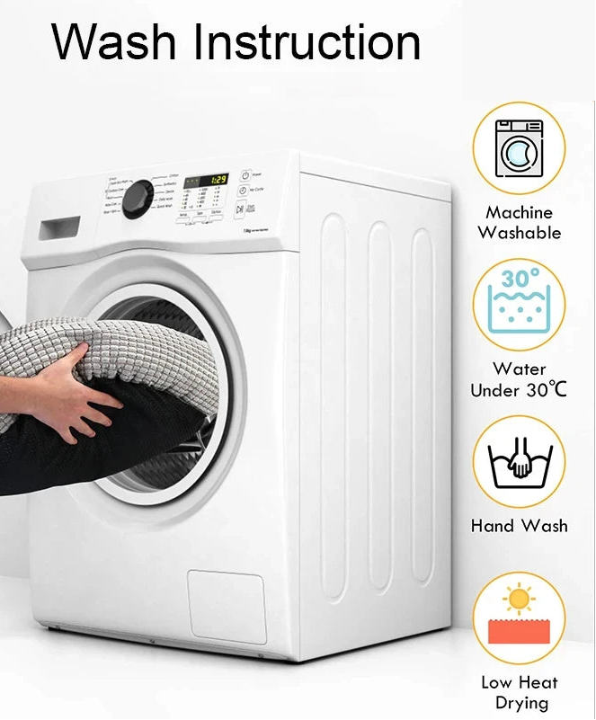 Panier pour chien et chat en coton à carreaux – Couchage respirant et confortable