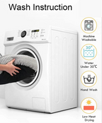Panier pour chien et chat en coton à carreaux – Couchage respirant et confortable