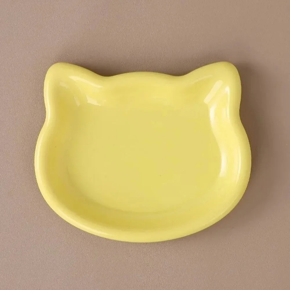 Gamelle Anti-Renversement pour Chat – Design Tête de Chat