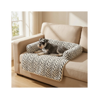 Tapis de canapé protecteur pour chien et chat avec rebords – Coussin moelleux et antidérapant