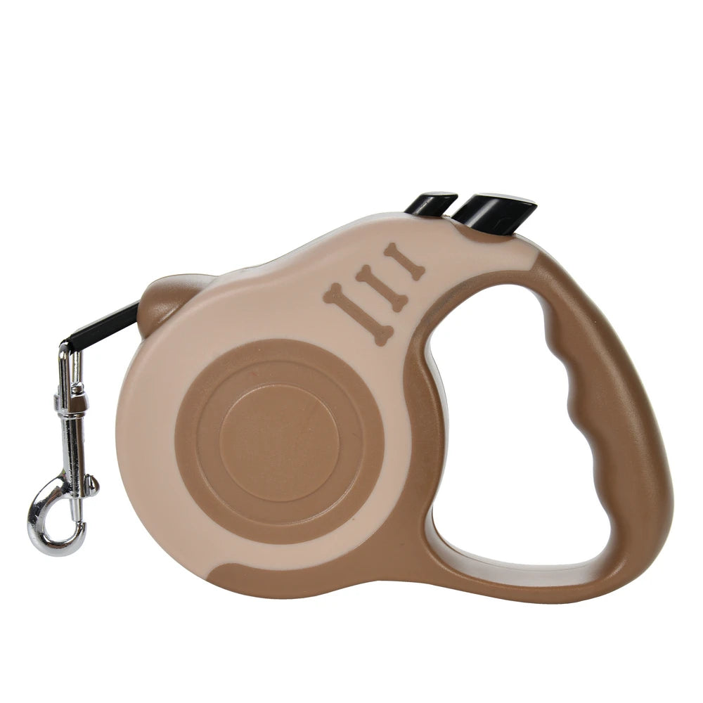 Laisse Rétractable pour Chien et Chat – 3 m ou 5 m