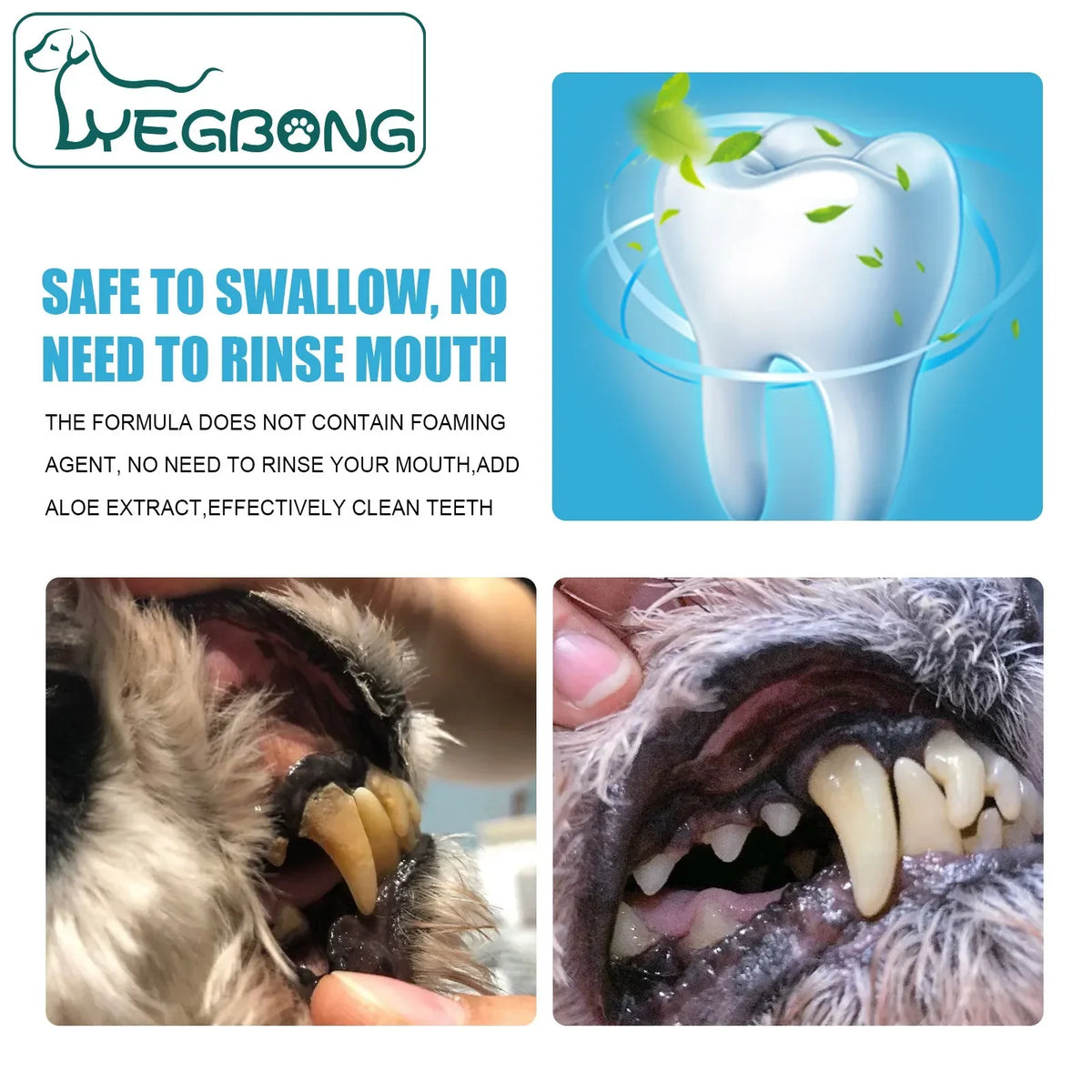 Dentifrice Dentaire pour Chien et Chat