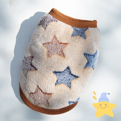 Gilet Polaire pour Petit Chien et Chat – Vêtement Chaud et Doux pour l’Automne et l’Hiver
