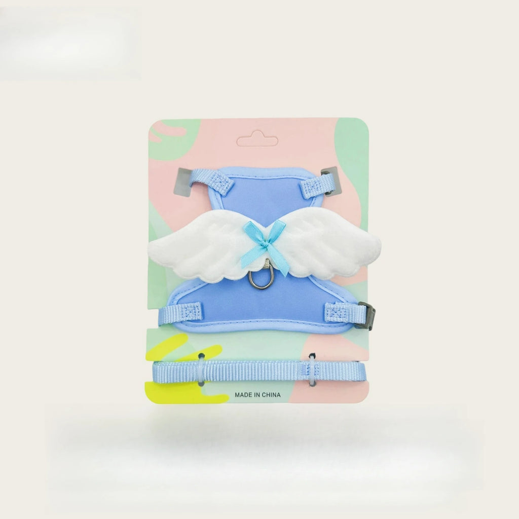 Harnais gilet pour chat en velours et nylon – Confortable et ajusté pour toutes les saisons