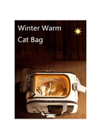 Foldable Portable Pet Carrier Bag for Small Dogs and Cats - Breathable Outdoor Shoulder Bag, Pet Supplies