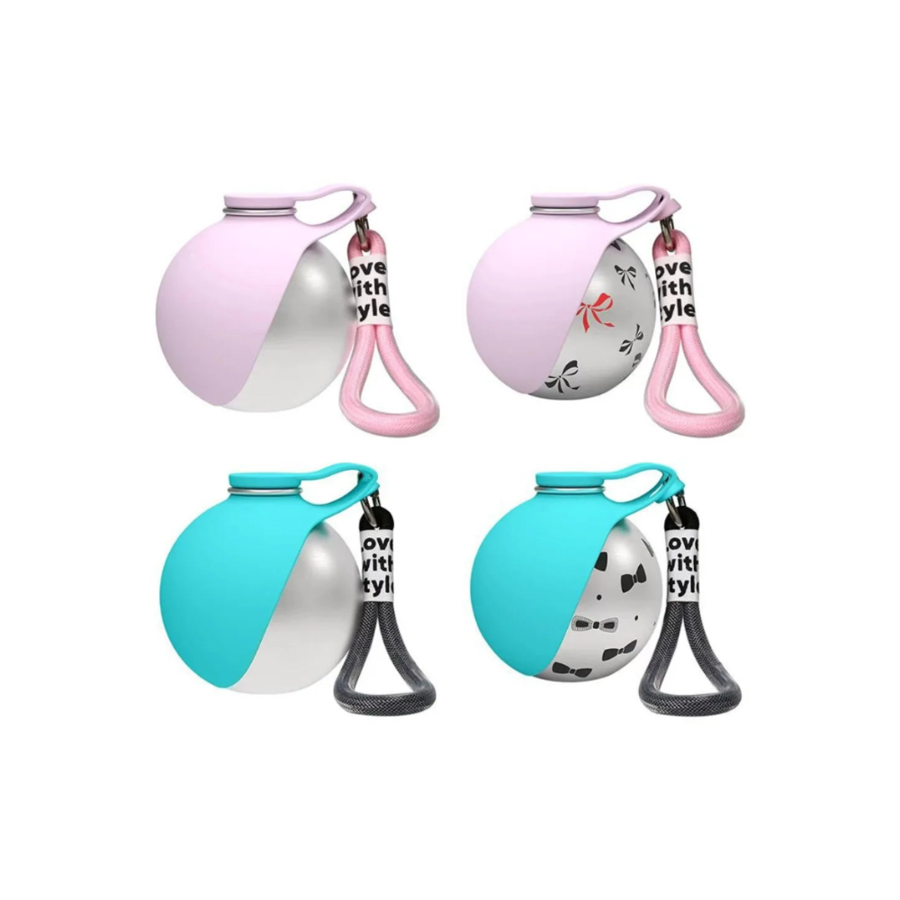 Gourde de Voyage 2-en-1 pour Chien et Chat — 285 ml