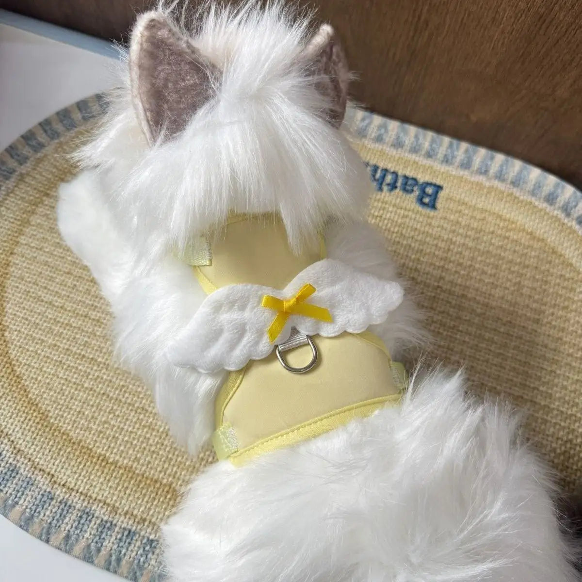 Harnais gilet pour chat en velours et nylon – Confortable et ajusté pour toutes les saisons