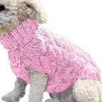 Pull chaud tricoté pour petit chien – Vêtement confortable pour l’automne et l’hiver