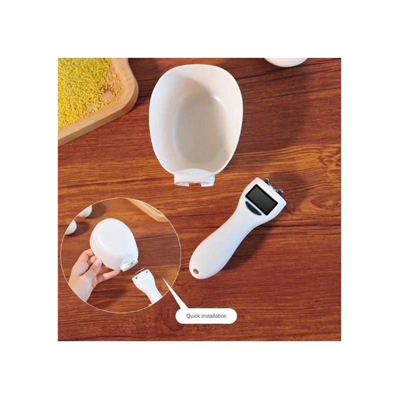 Cuillère doseuse électronique pour croquettes chien et chat – Balance digitale 800 g