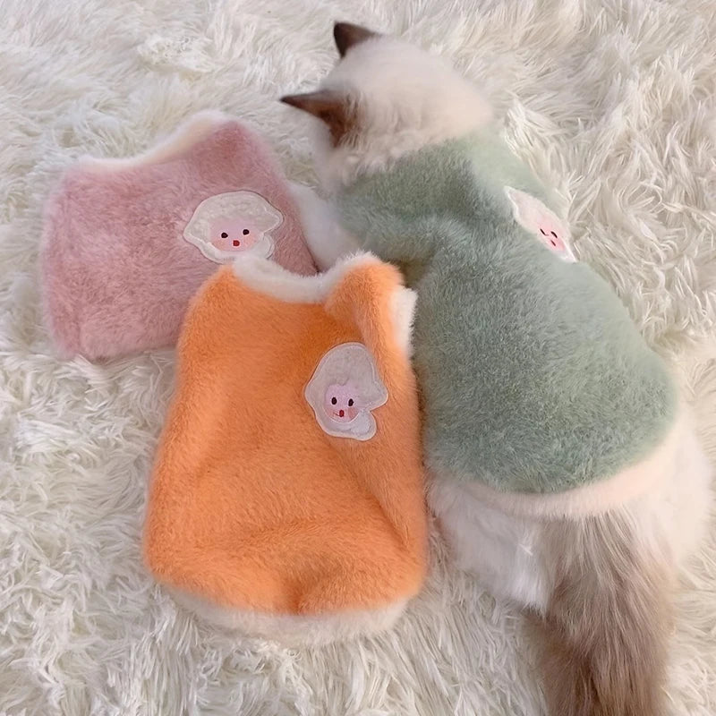 Gilet pour chat et chaton – Vêtement chaud et confortable