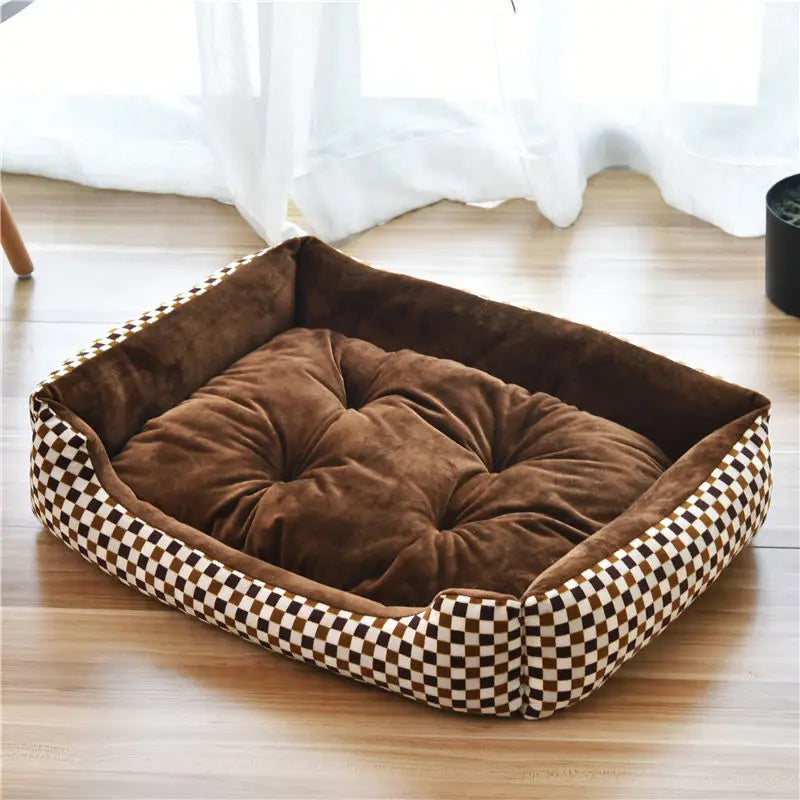 Lit pour chien et chat confortable et lavable
