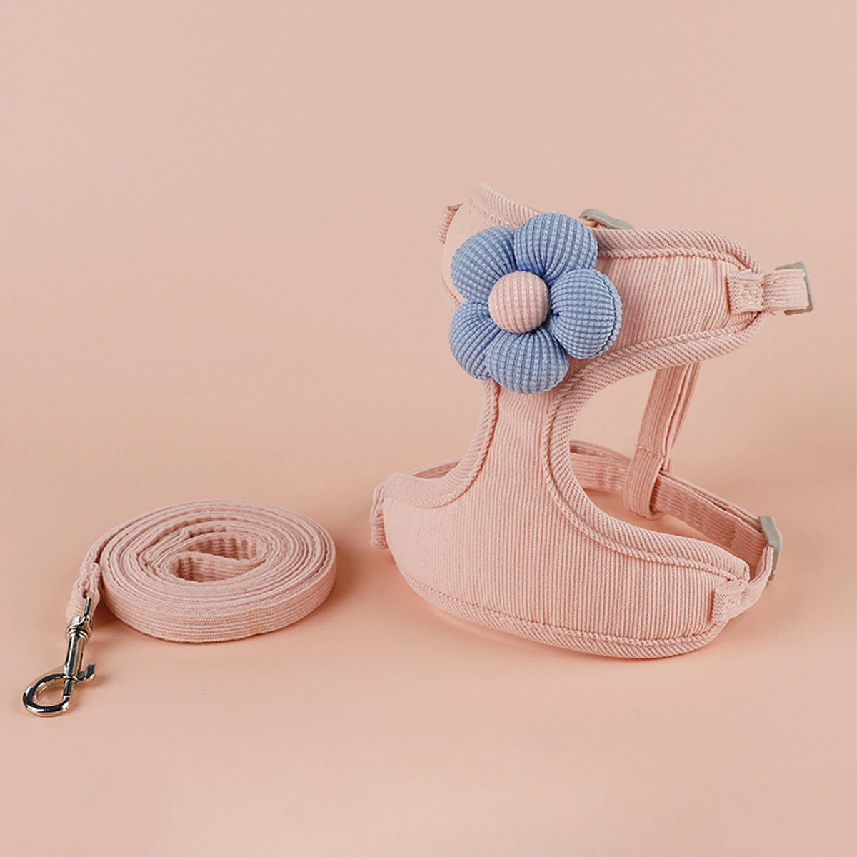 Harnais pour chat avec laisse à motif – Ensemble réglable et confortable