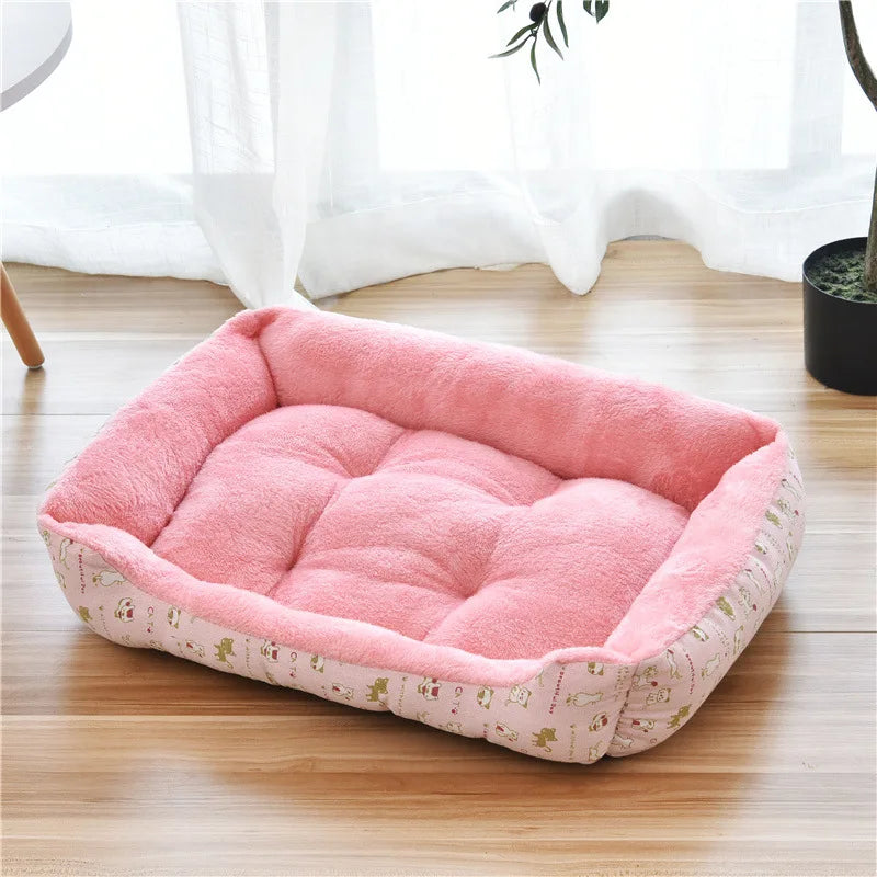 Lit pour chien et chat confortable et lavable