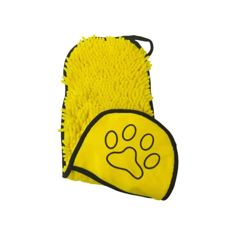 1Pcs Super Absorbent Pet Bath Towel Quick-drying Cat Towels Convenient Soft Bath Robe Dry Pet Cleaning Washcloth Dog Accessories